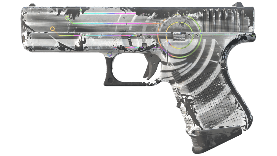 Glock-18 | Trace Lock (Well-Worn)
