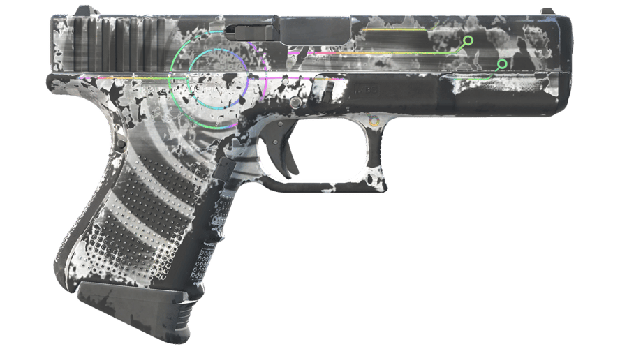 Glock-18 | Trace Lock (Well-Worn)