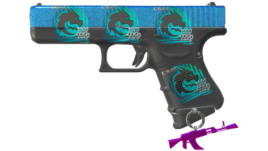 Glock-18 | Twilight Galaxy (Minimal Wear)