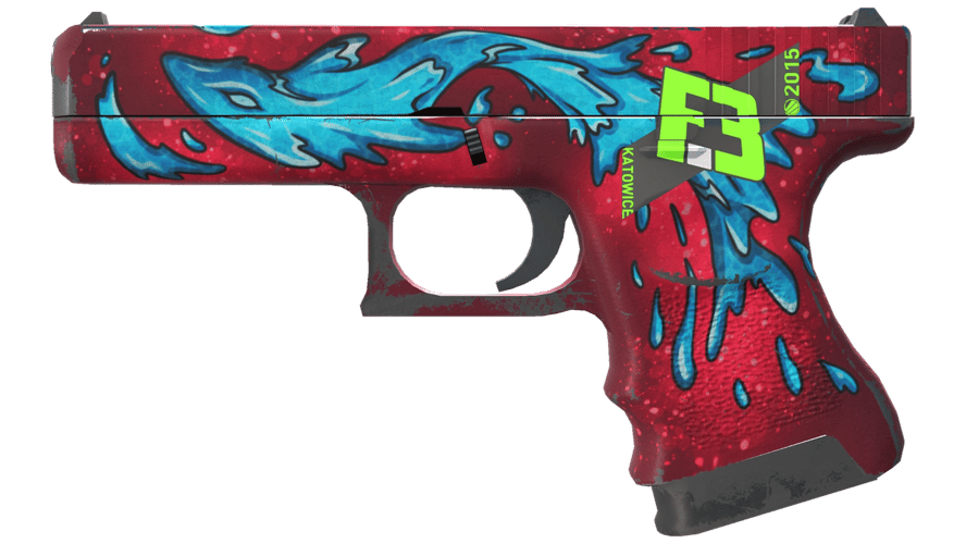 Glock-18 | Water Elemental (Field-Tested)
