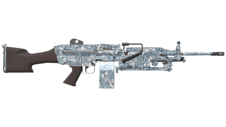 M249 | Blizzard Marbleized (Minimal Wear)