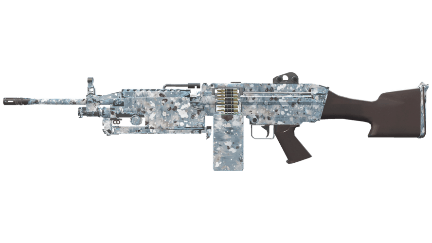 M249 | Blizzard Marbleized (Minimal Wear)