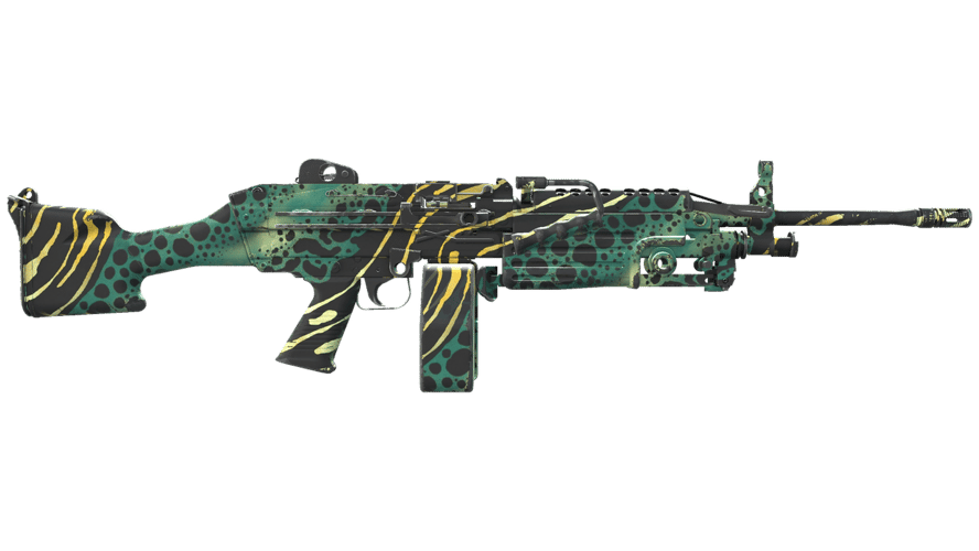 M249 | Emerald Poison Dart (Field-Tested)
