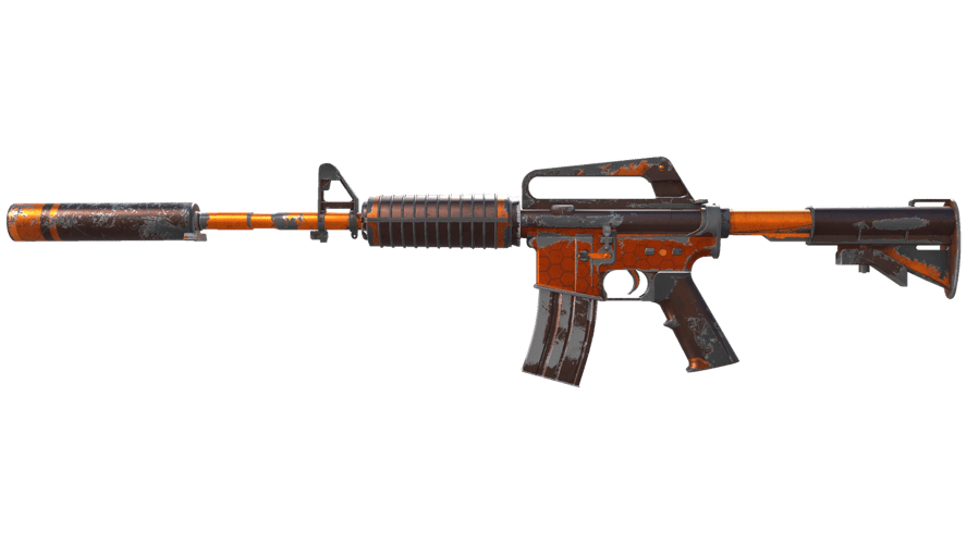 M4A1-S | Atomic Alloy (Battle-Scarred)