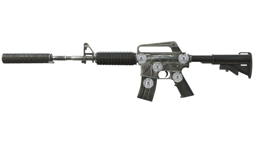 M4A1-S | Basilisk (Battle-Scarred)