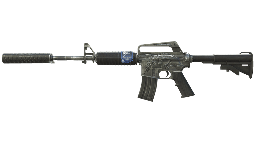 M4A1-S | Basilisk (Battle-Scarred)
