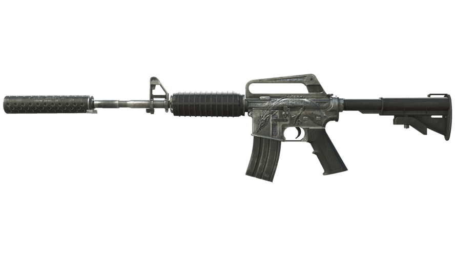 M4A1-S | Basilisk (Battle-Scarred)