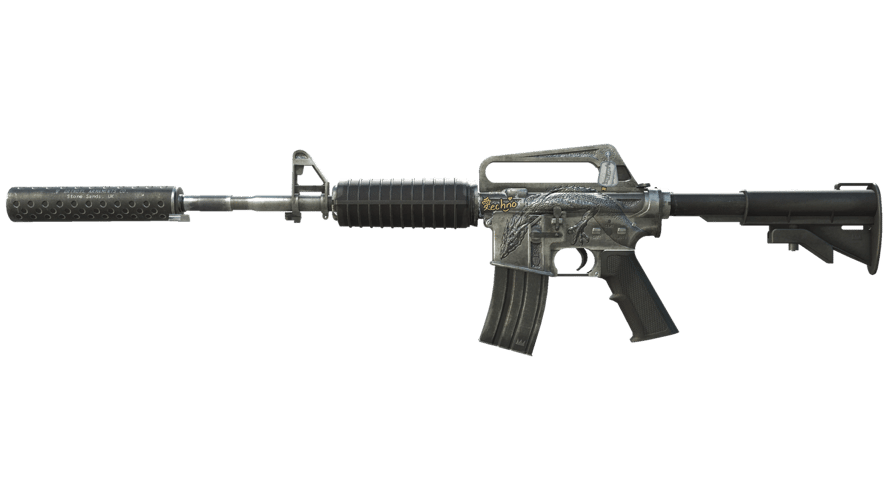 M4A1-S | Basilisk (Battle-Scarred)