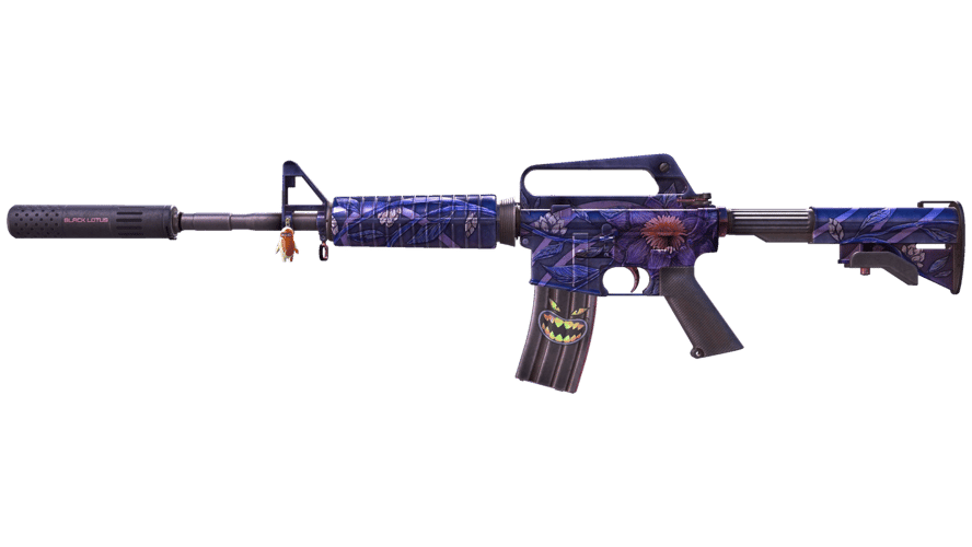 M4A1-S | Black Lotus (Battle-Scarred)