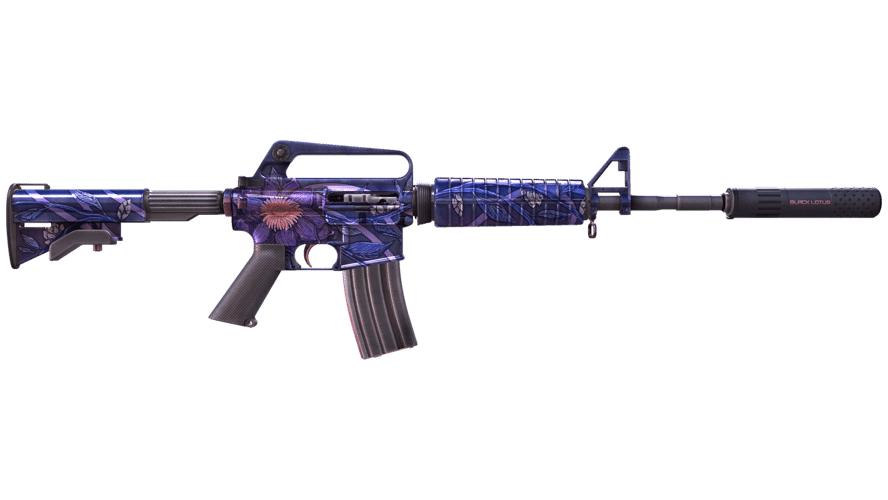 M4A1-S | Black Lotus (Battle-Scarred)