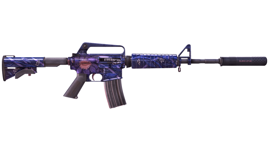 M4A1-S | Black Lotus (Battle-Scarred)