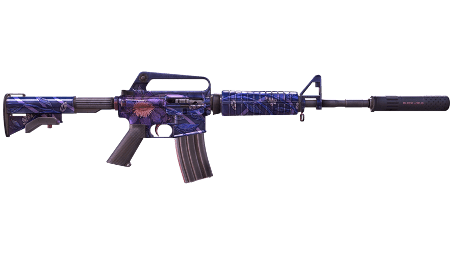 M4A1-S | Black Lotus (Battle-Scarred)