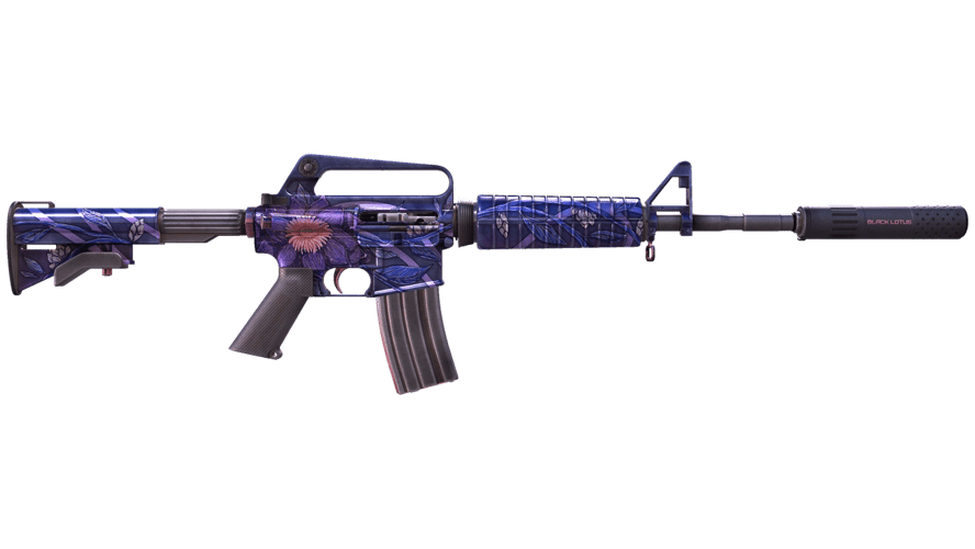 M4A1-S | Чёрный лотос (Закалённое в боях)