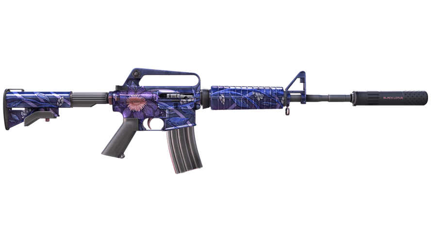M4A1-S | Black Lotus (Field-Tested)