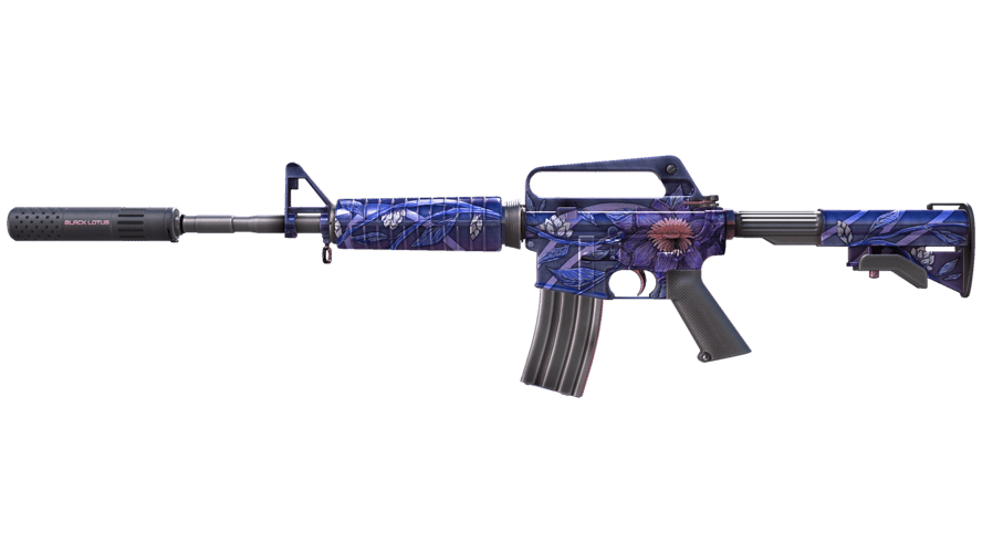 M4A1-S | Black Lotus (Field-Tested)