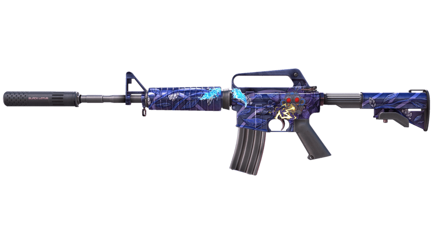 M4A1-S | Black Lotus (Field-Tested)