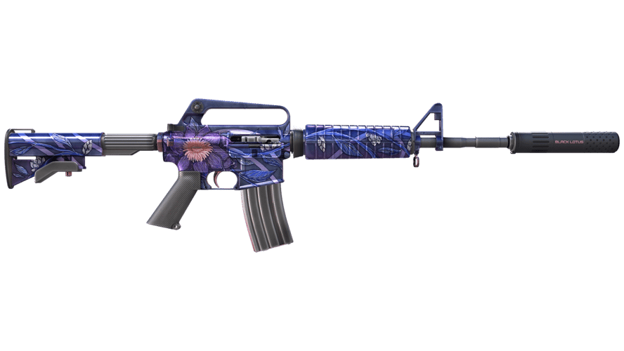 M4A1-S | Чёрный лотос (Немного поношенное)