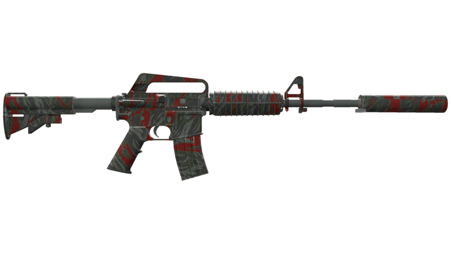 M4A1-S | Blood Tiger (Minimal Wear)