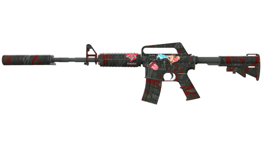 M4A1-S | Blood Tiger (Minimal Wear)