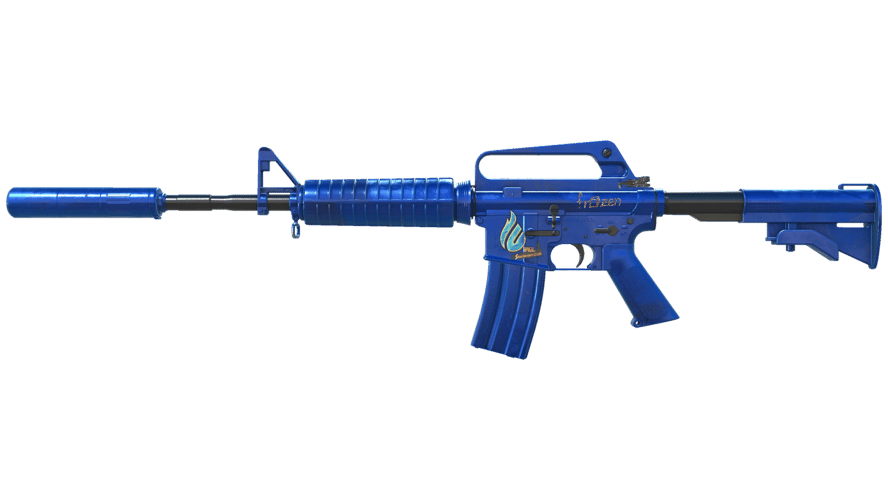 Buy M4A1-S | Blue Phosphor (Factory New) – skin price $481.89 for CS 2