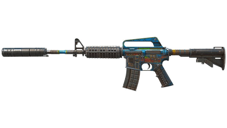 M4A1-S | Control Panel (Battle-Scarred)