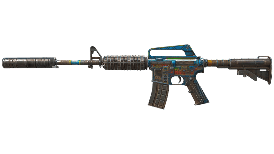 M4A1-S | Control Panel (Battle-Scarred)
