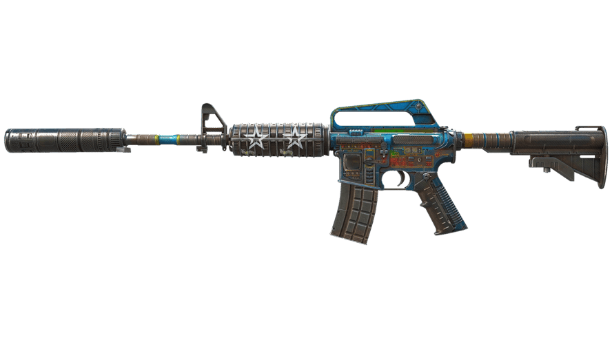 M4A1-S | Control Panel (Battle-Scarred)