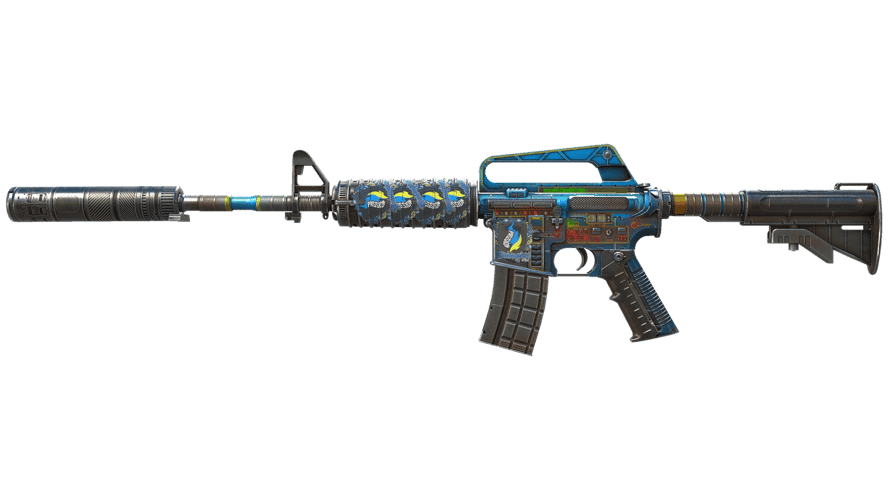 M4A1-S | Control Panel (Well-Worn)