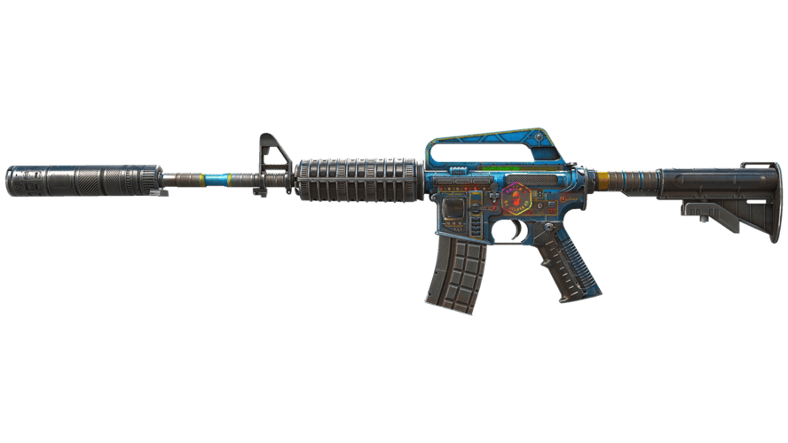 M4A1-S | Control Panel (Well-Worn)