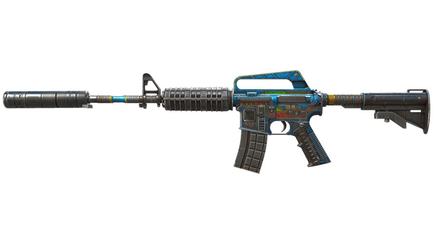 M4A1-S | Control Panel (Well-Worn)