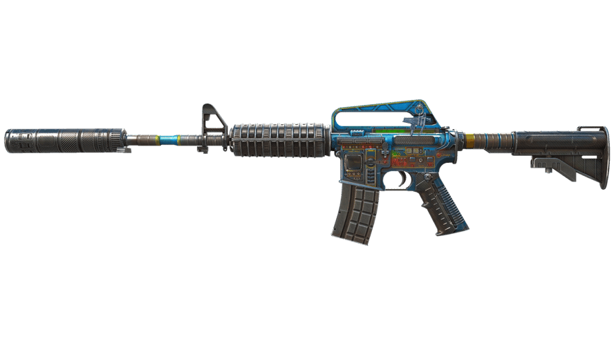 M4A1-S | Control Panel (Well-Worn)