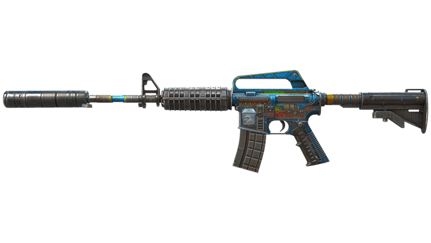 M4A1-S | Control Panel (Well-Worn)
