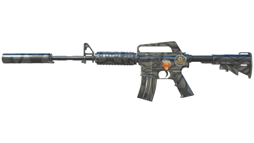 M4A1-S | Dark Water (Minimal Wear)
