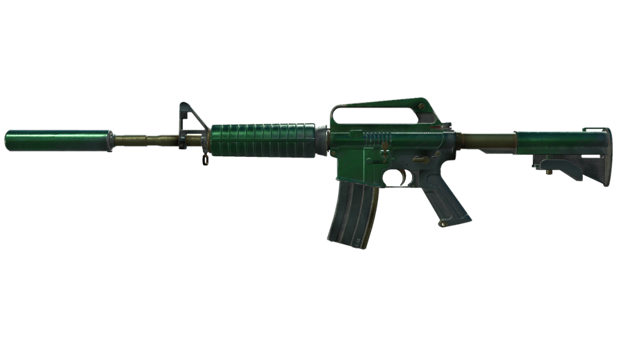 M4A1-S | Electrum (Battle-Scarred)
