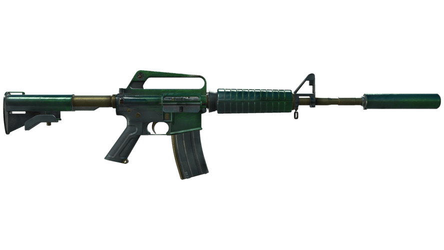 M4A1-S | Electrum (Battle-Scarred)