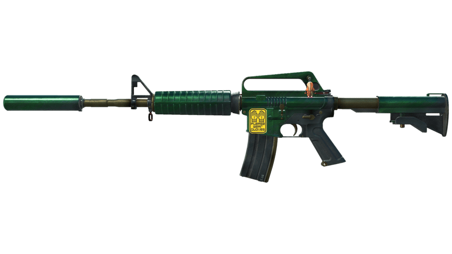 M4A1-S | Electrum (Battle-Scarred)