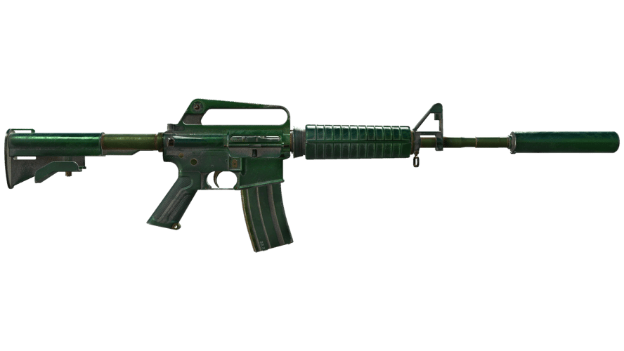 M4A1-S | Electrum (Battle-Scarred)