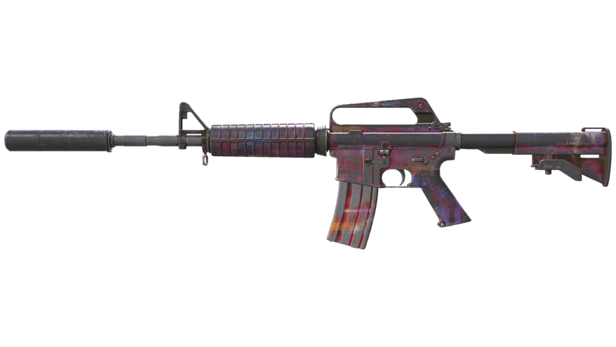 M4A1-S | Glitched Paint (Battle-Scarred)