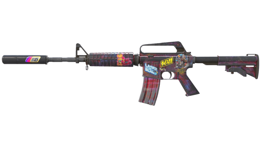 M4A1-S | Glitched Paint (Battle-Scarred)