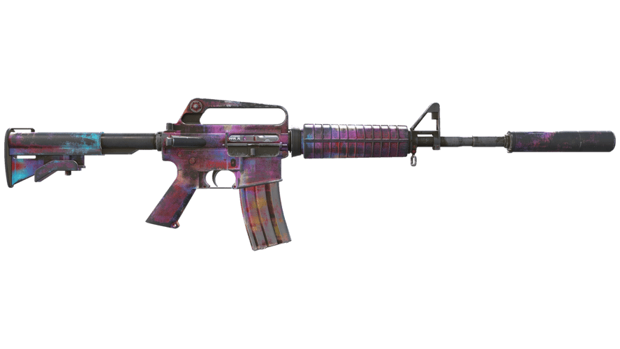 M4A1-S | Glitched Paint (Battle-Scarred)