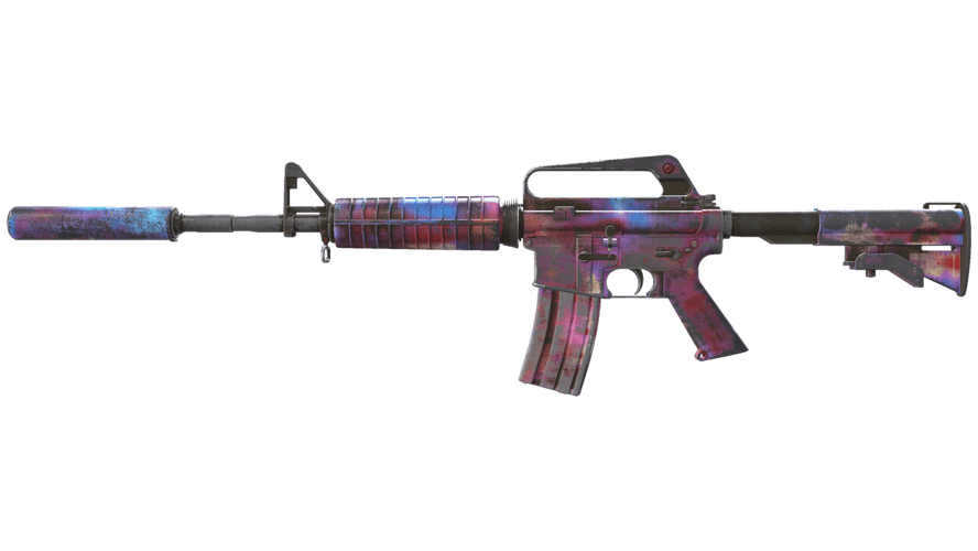 M4A1-S | Glitched Paint (Battle-Scarred)