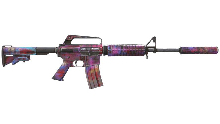 M4A1-S | Glitched Paint (Battle-Scarred)