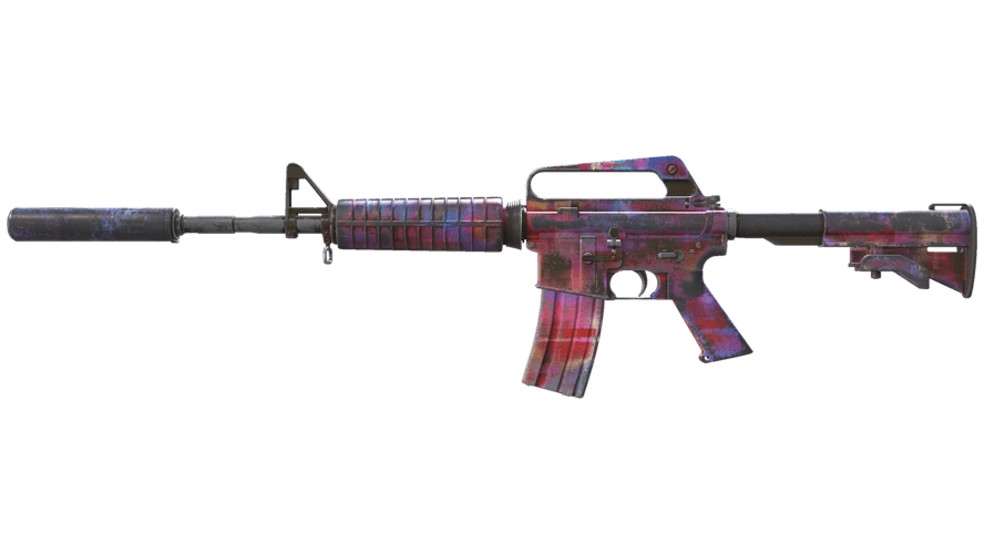M4A1-S | Glitched Paint (Battle-Scarred)
