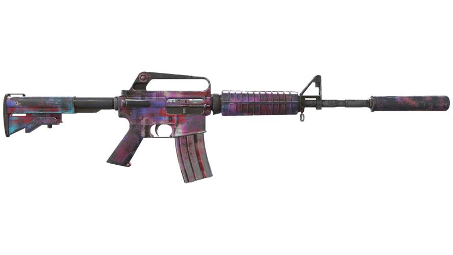M4A1-S | Glitched Paint (Battle-Scarred)