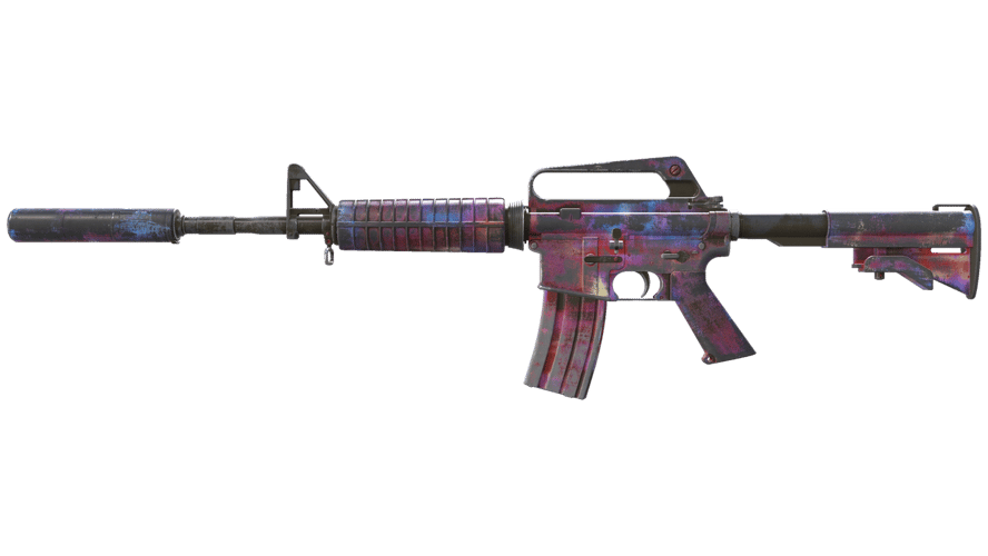 M4A1-S | Glitched Paint (Battle-Scarred)