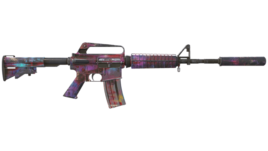 M4A1-S | Glitched Paint (Battle-Scarred)