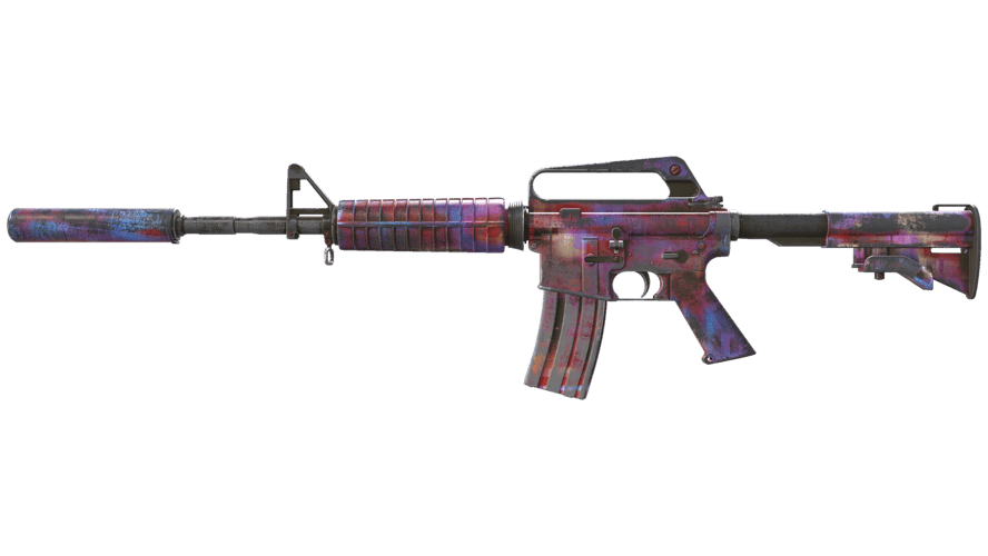 M4A1-S | Glitched Paint (Battle-Scarred)