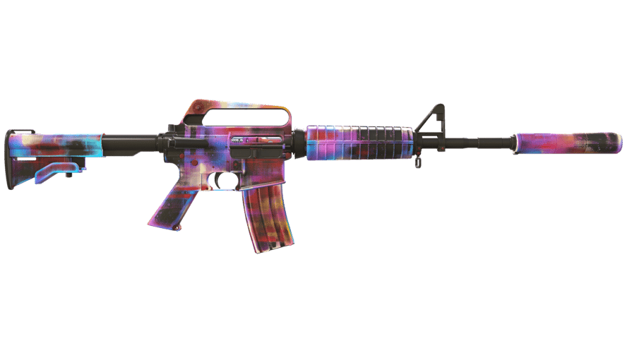 M4A1-S | Glitched Paint (Немного поношенное)