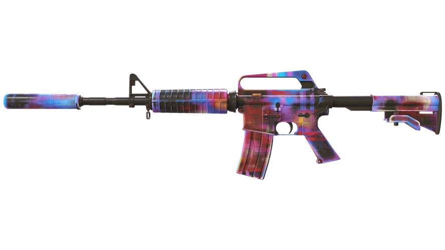M4A1-S | Glitched Paint (Немного поношенное)