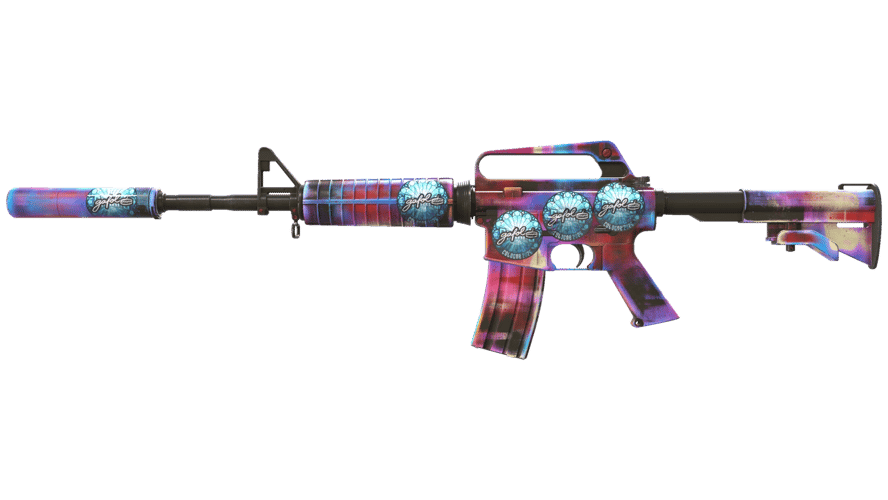 M4A1-S | Glitched Paint (Minimal Wear)